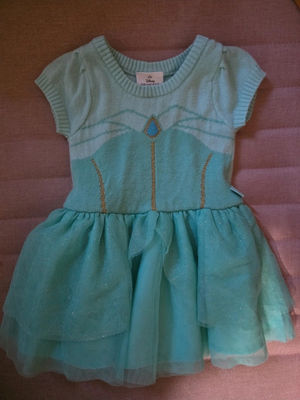12 Month Disney Jasmine-Inspired Tulle Dress